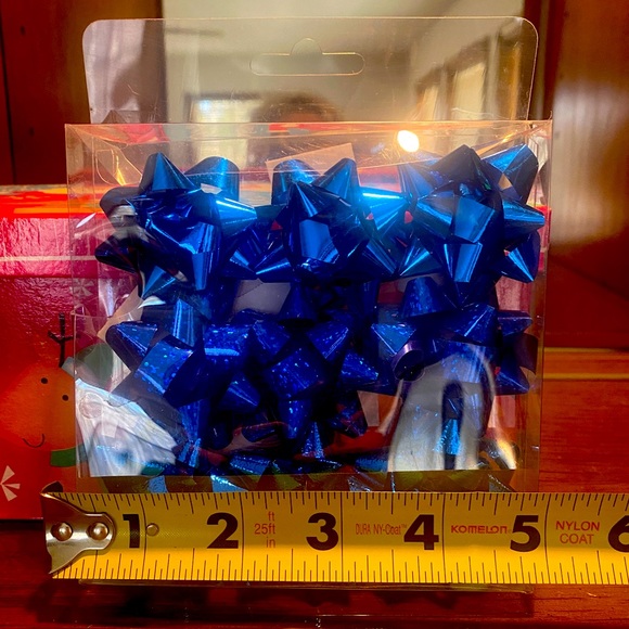 🎁LINDY BOWMAN🎁 2 SANTA & SNOWMAN DESIGNER GIFT BOXES & 9-CT MINI BOWS NWT🎅 - Picture 9 of 10